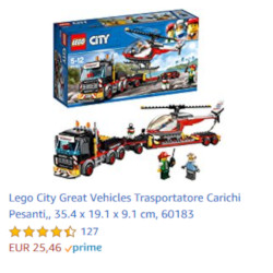 Lego camion elicottero